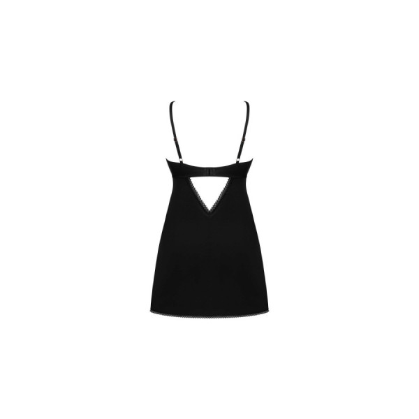 Rosenty nuisette et string - Noire